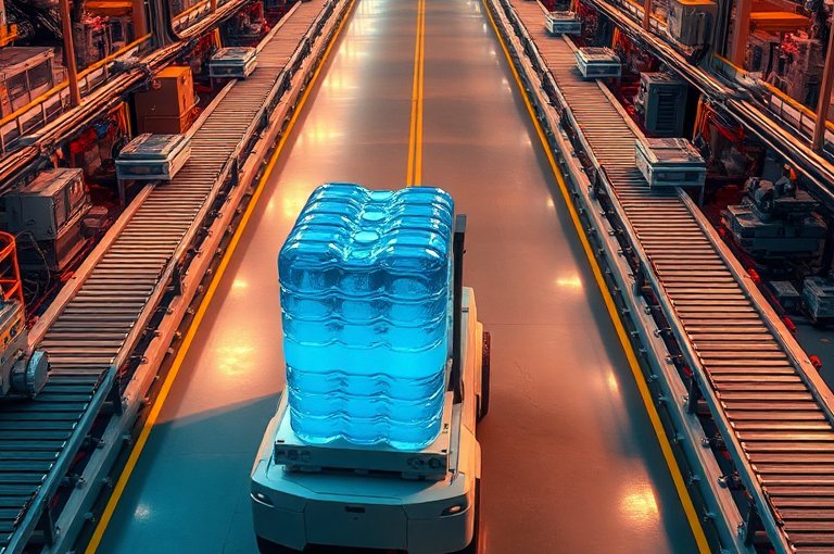 全自動碼垛機器人高效節能解決方案