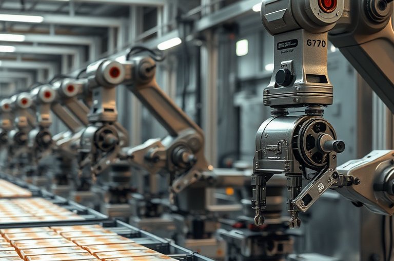 智能機器人包裝碼垛機,高效節能解決方案