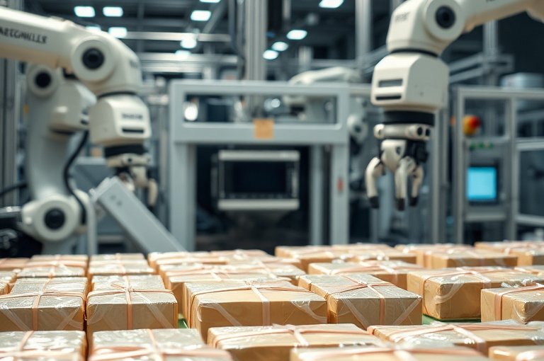 高效機(jī)器人沖壓上下料系統(tǒng)定制方案