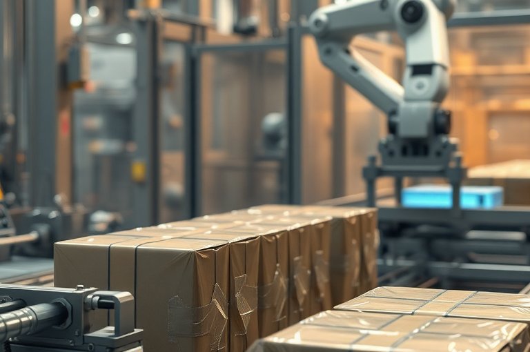 高效節能平推式碼垛機